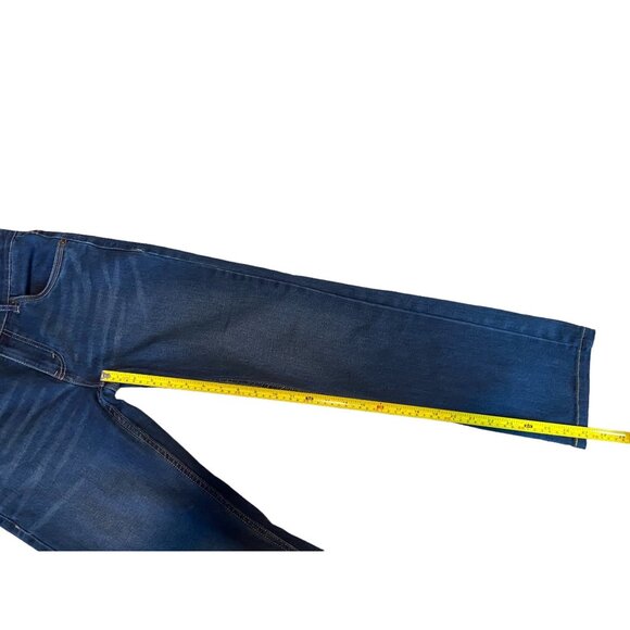 Levis 511 Blue Jeans Womens Denim 16 Regular Adjustable Straight Leg Classic - Picture 7 of 8